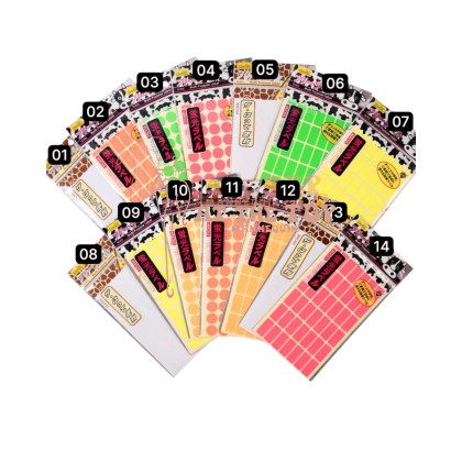 Label Stickers Color